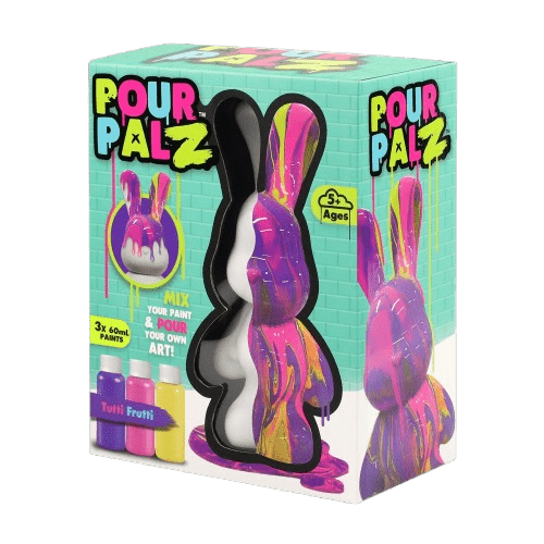Pour Palz DIY Paint Bunny - Tutti Frutti - 40ml GS - G33671 - Colorland Toys