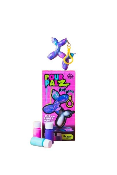 Pour Palz Mini Balloon Dog With Keyring 4-Asstd. GS-G18194 — image 2