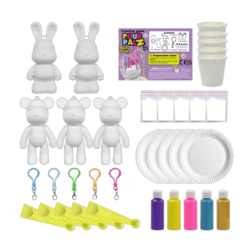 Pour Palz Mini Keyring Party Pack GS - G18669 - Colorland Toys