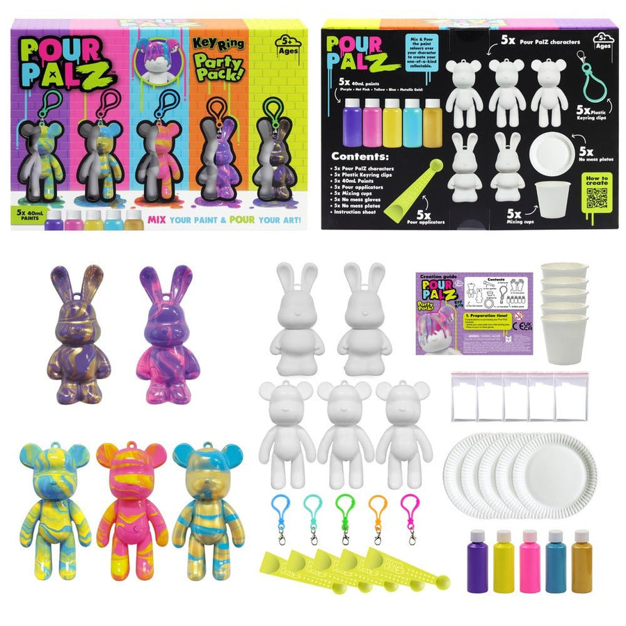 Pour Palz Mini Keyring Party Pack GS-G18669 — image 2