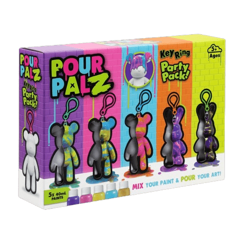 Pour Palz Mini Keyring Party Pack GS - G18669 - Colorland Toys
