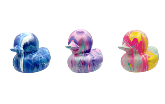 Pour Palz Rubber Duck Large – DIY Paint Pour Art Kit (60ml, Assorted Designs) — image 3