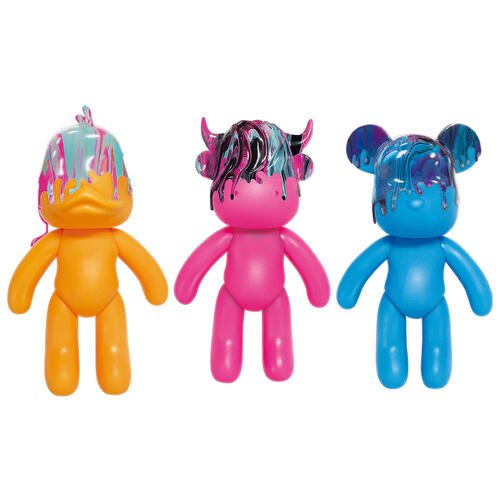 Pour Palz W4 Neon Assorted Characters With 40ML Paints (Single Pack) GS-G25017 — image 2