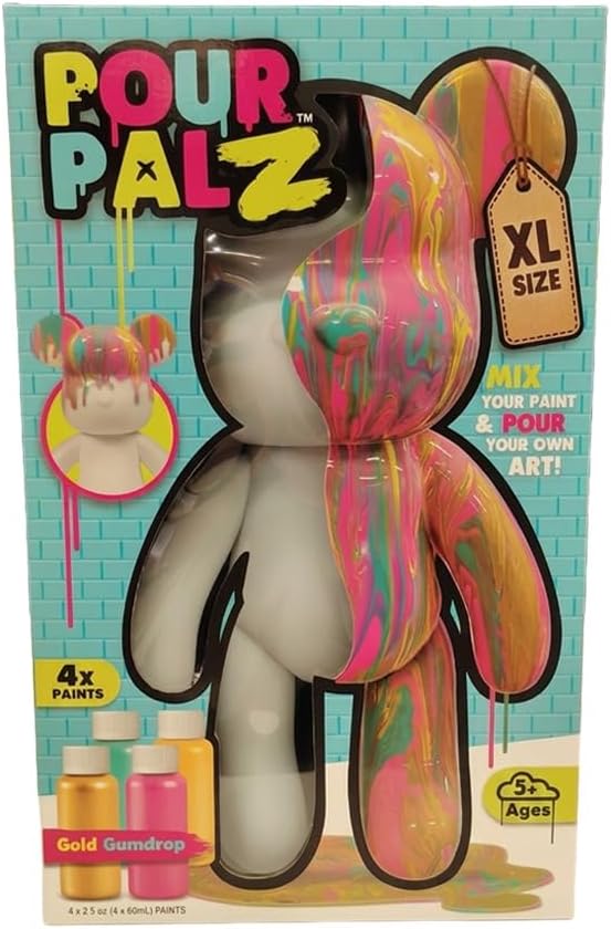 Pour Palz XL Bear 3-Asstd. GS-G33454 - Colorland Toys