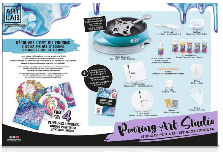 Pouring Paint Set ART001 - Colorland Toys