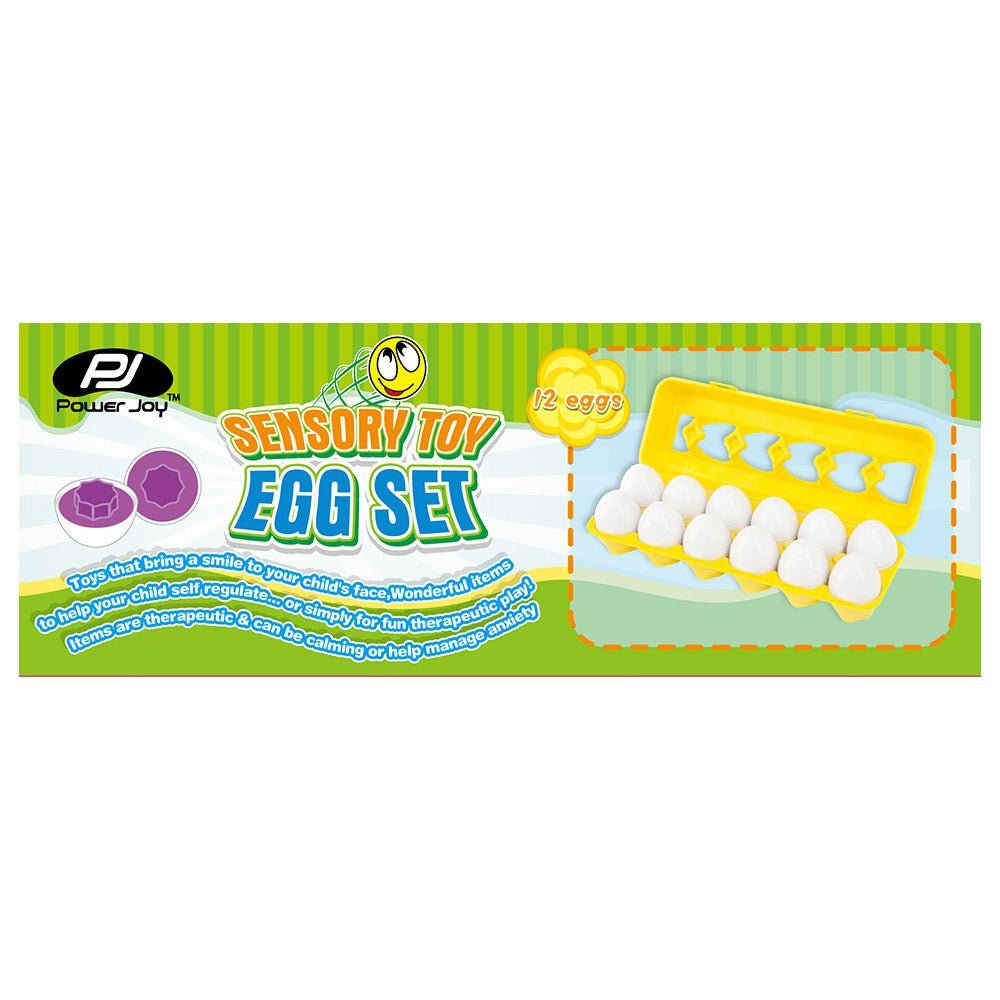 Power Joy Sensory Toy Egg Set CRK821 - Colorland Toys