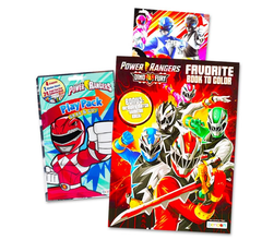 Power Rangers A4 Coloring & Activity Book FK - 916 - 34 - 159 - Colorland Toys