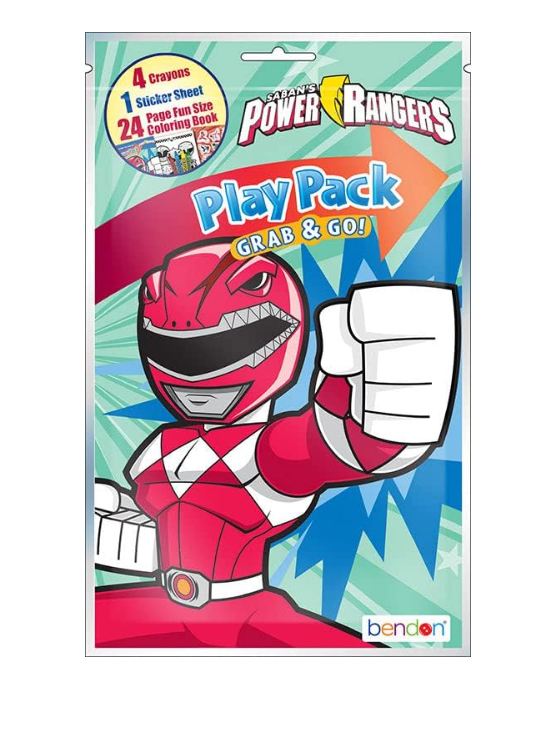 Power Rangers A4 Coloring & Activity Book FK-916-34-159 — image 3
