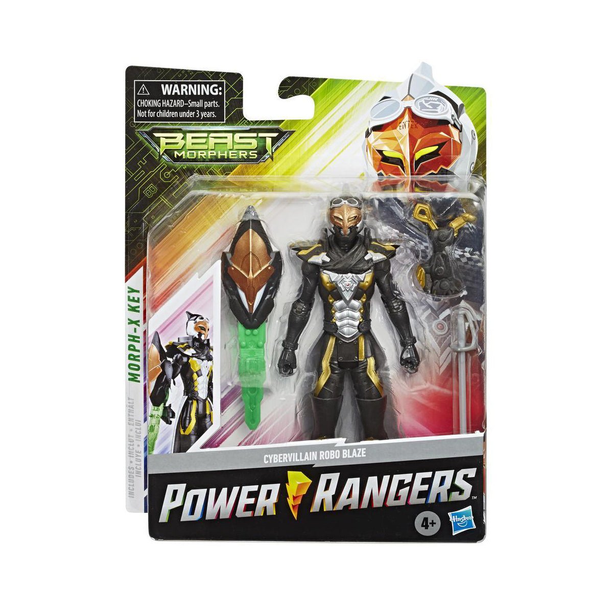 Power Rangers Beast Morphers Cybervillain Robo - Blaze Action Figure E5915 - Colorland Toys