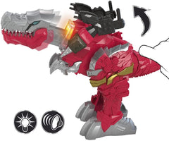 Power Rangers Dino Fury Battle Attackers T - Rex Champion Red Zord F2264 - Colorland Toys