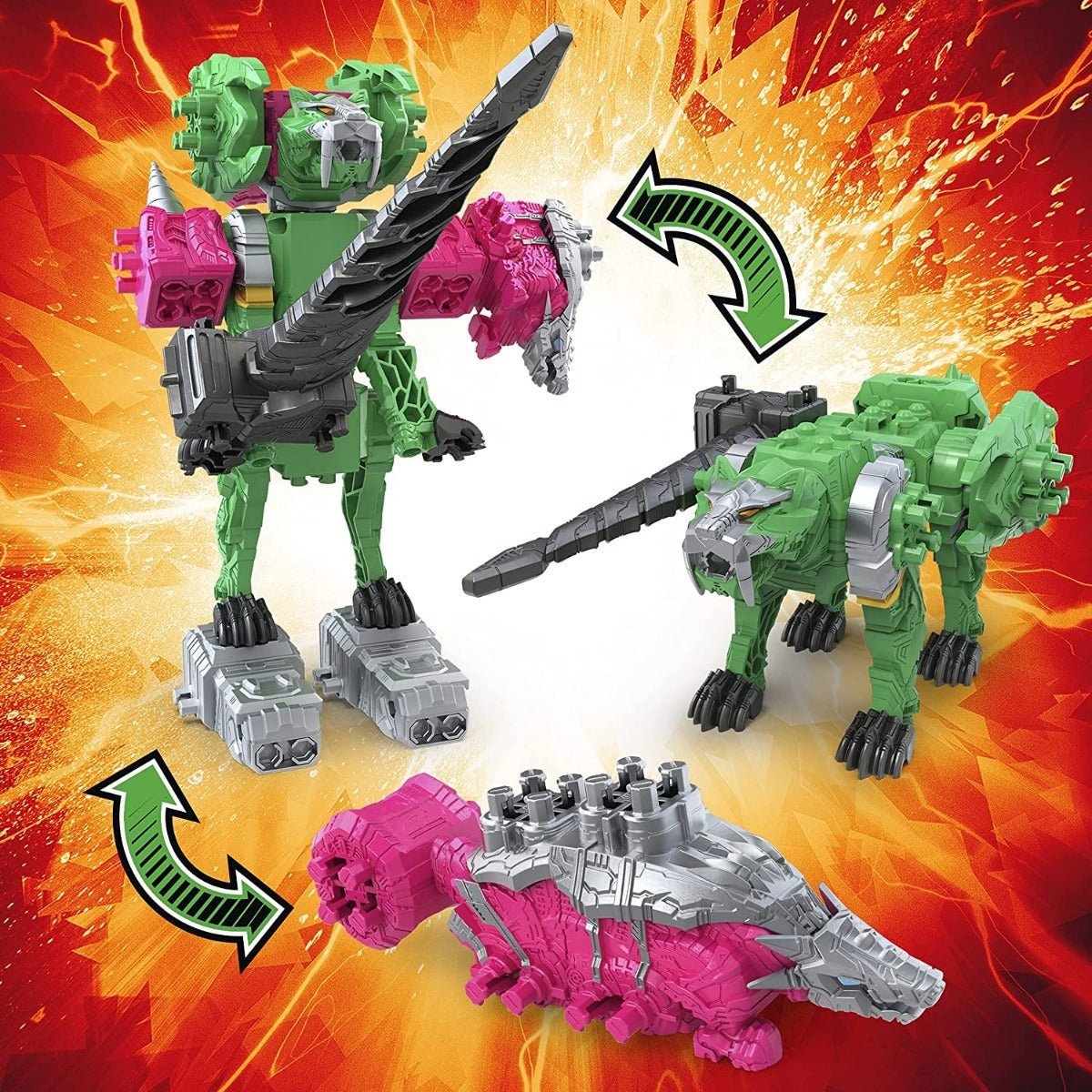 Power Rangers Dino Fury Zord Link Ankylo Hammer… | Colorland Toys