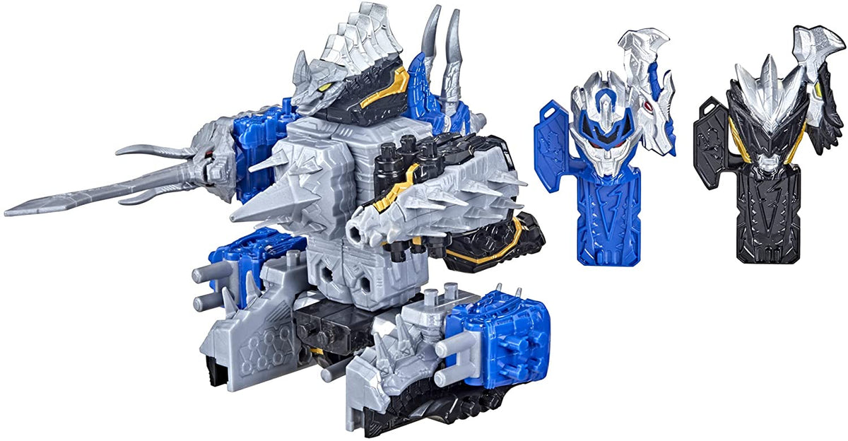 Power Rangers Dino Fury Zord Link Tricera Blade Zord & Stego Spike Zord F1400/F0287 - Colorland Toys