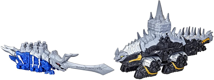 Power Rangers Dino Fury Zord Link Tricera Blade Zord & Stego Spike Zord F1400/F0287 — image 3
