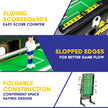 Powerplay 3ft Folding Football Foosball Table Game TY6603-BK