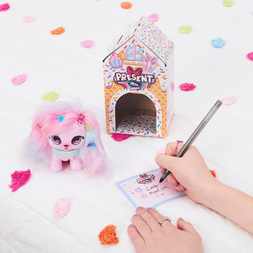 Present Pets Minis 3 - inch Surprise Collectible Plush Toy Assorted 6059467 - Colorland Toys