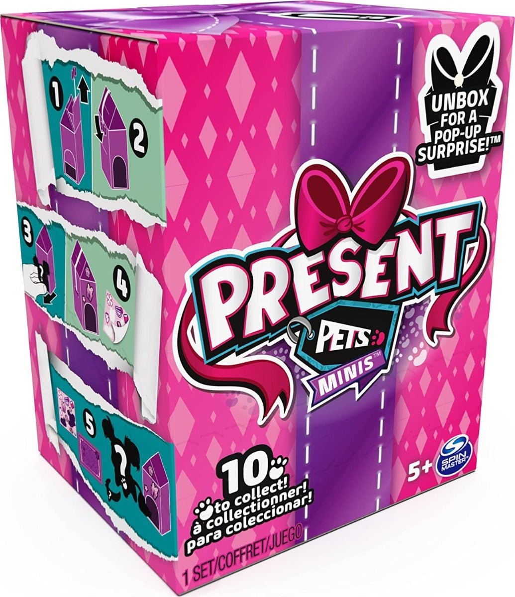 Present Pets Minis 3 - inch Surprise Collectible Plush Toy Assorted 6059467 - Colorland Toys