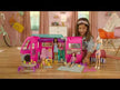 Barbie Dream camper Vehicle Playset 2022 60+ Pieces 2.5 Feet Tall with Rolling Wheels HCD46