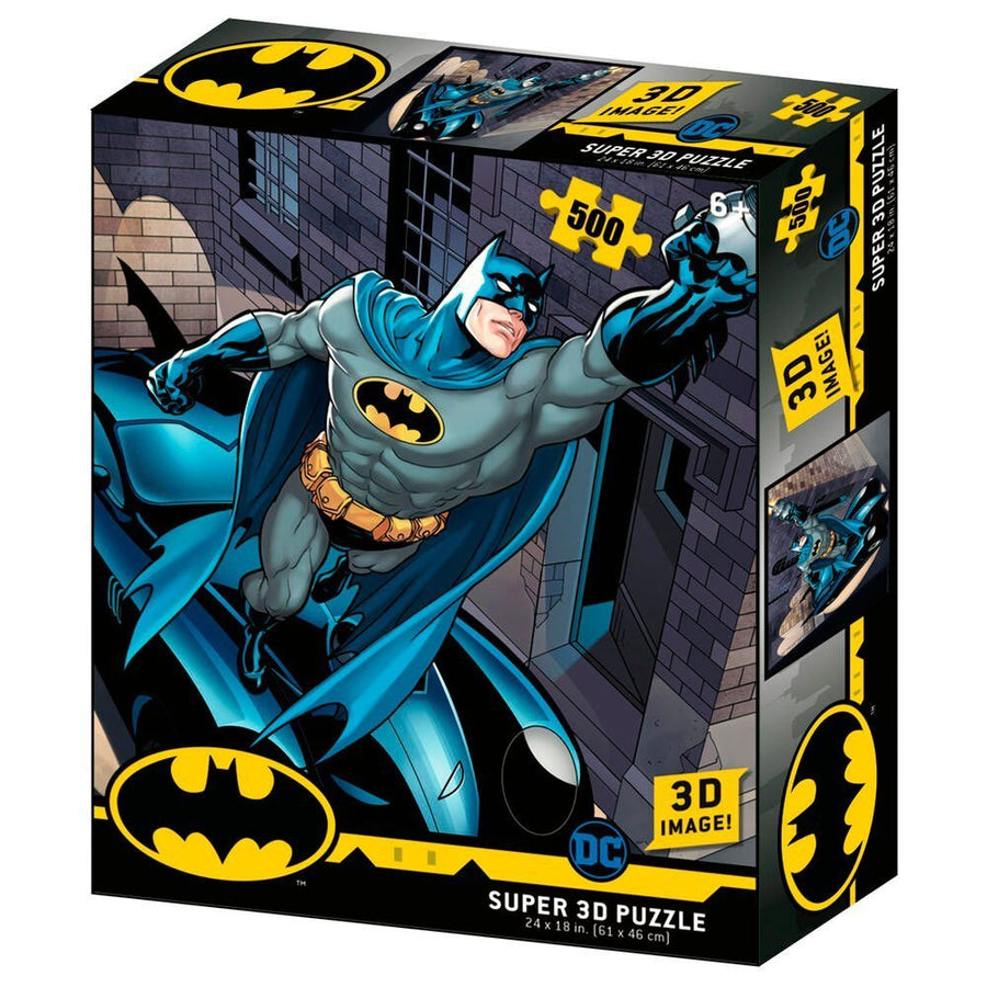 Prime 3D DC Comics Batman Batmobile Puzzle 500pcs 32520