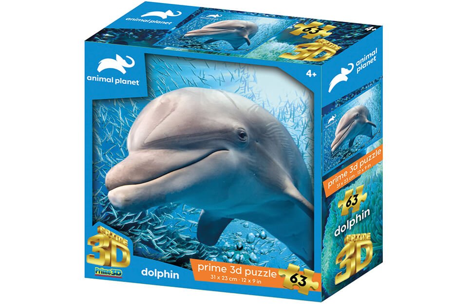 Prime 3D Puzzle Dolphin 48 Pcs — image 1