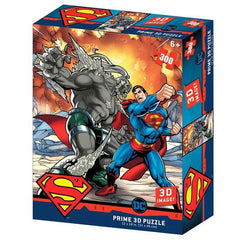 Prime 3D Puzzles DC Comics Superman vs Doomsday 300 pcs Puzzle 33004 - Colorland Toys