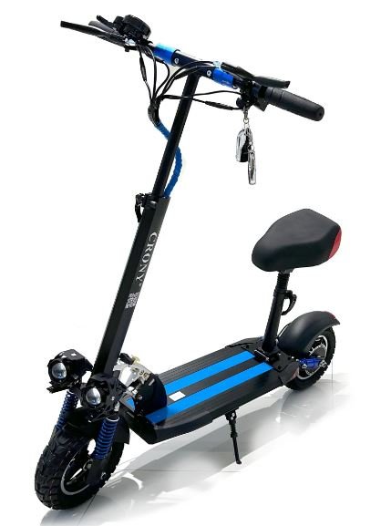 Pro Ride E - Scooter with Seat 48V Blue PR024 - 02 - Colorland Toys