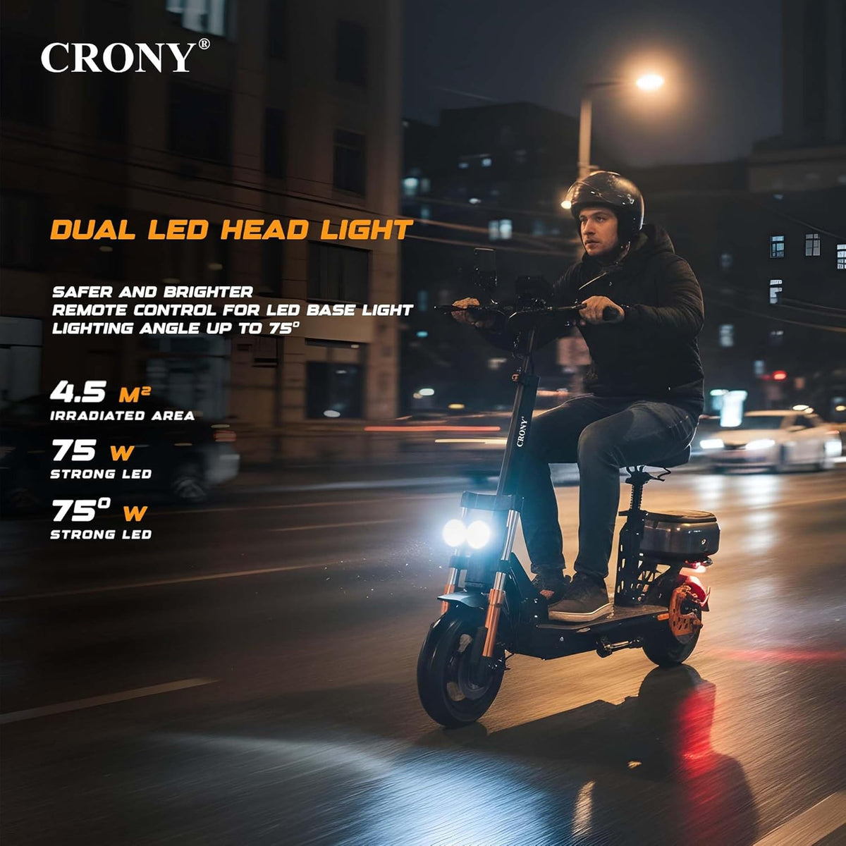 Pro Ride M5 Pro E-Scooter With Seat 48V PR024-03 — image 4