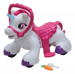 Pro Ride Pony Horse Rideon With Music Pink P18 - Colorland Toys