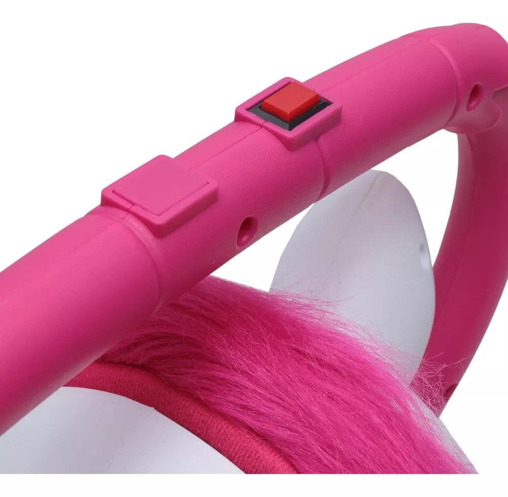 Pro Ride Pony Horse Rideon With Music Pink P18 - Colorland Toys