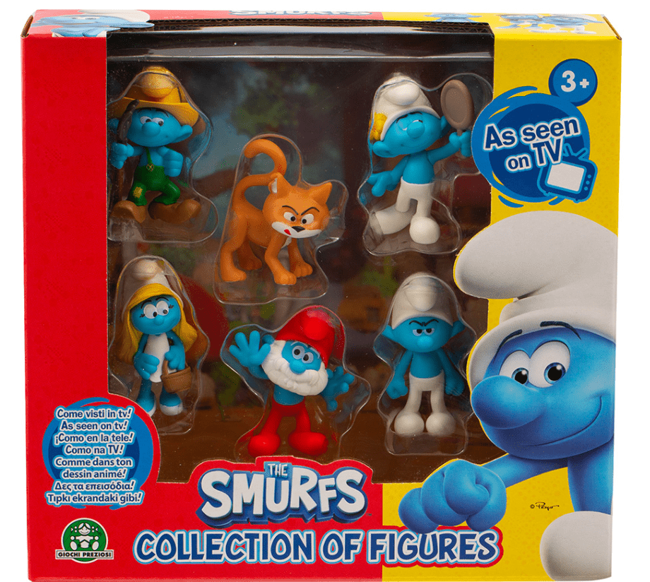 [PUF14] Smurfs Figures Collection - Colorland Toys