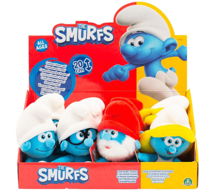 [PUF15] Smurfs Plush 20cm - Colorland Toys