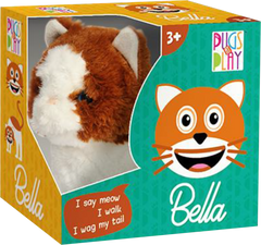 Pugs at Play Bella Walking Cat ST - PAP07 - Colorland Toys