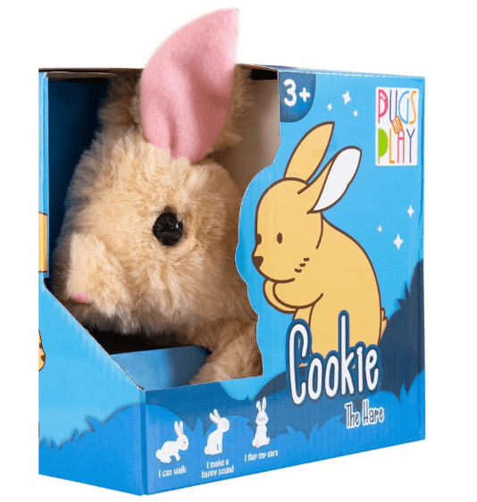 Pugs at Play Cookie Jumping Rabbit ST-PAP11 — image 1