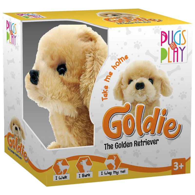 Pugs Play Goldie The Golden Retriever ST - PAP05 - Colorland Toys