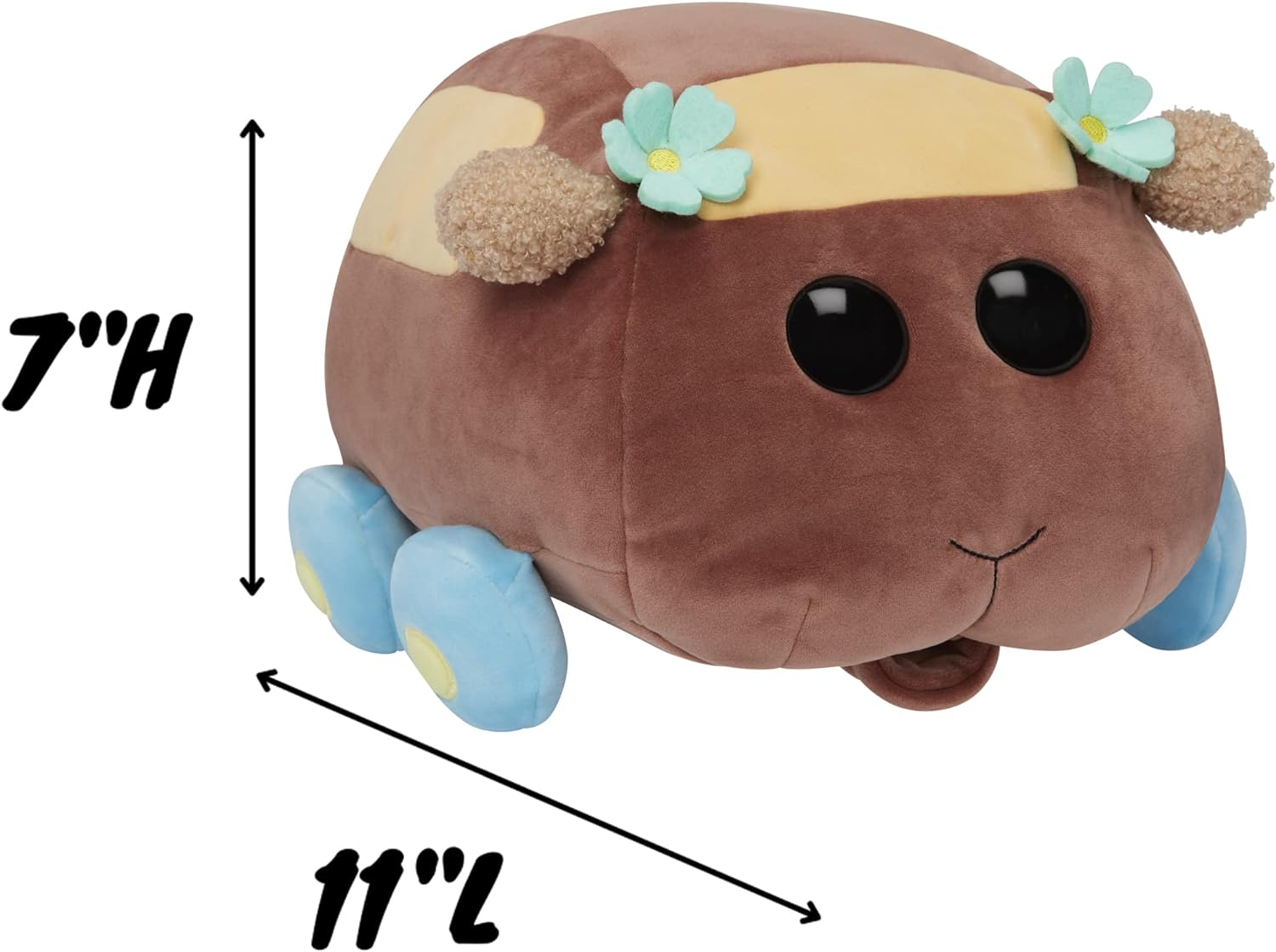 Pui Pui Molcar Medium Plush 11inch - Choco MGA - 585619 - Colorland Toys