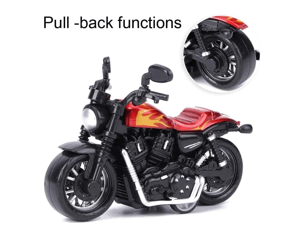 Pullback Alloy Motorcycle 2041A — image 2