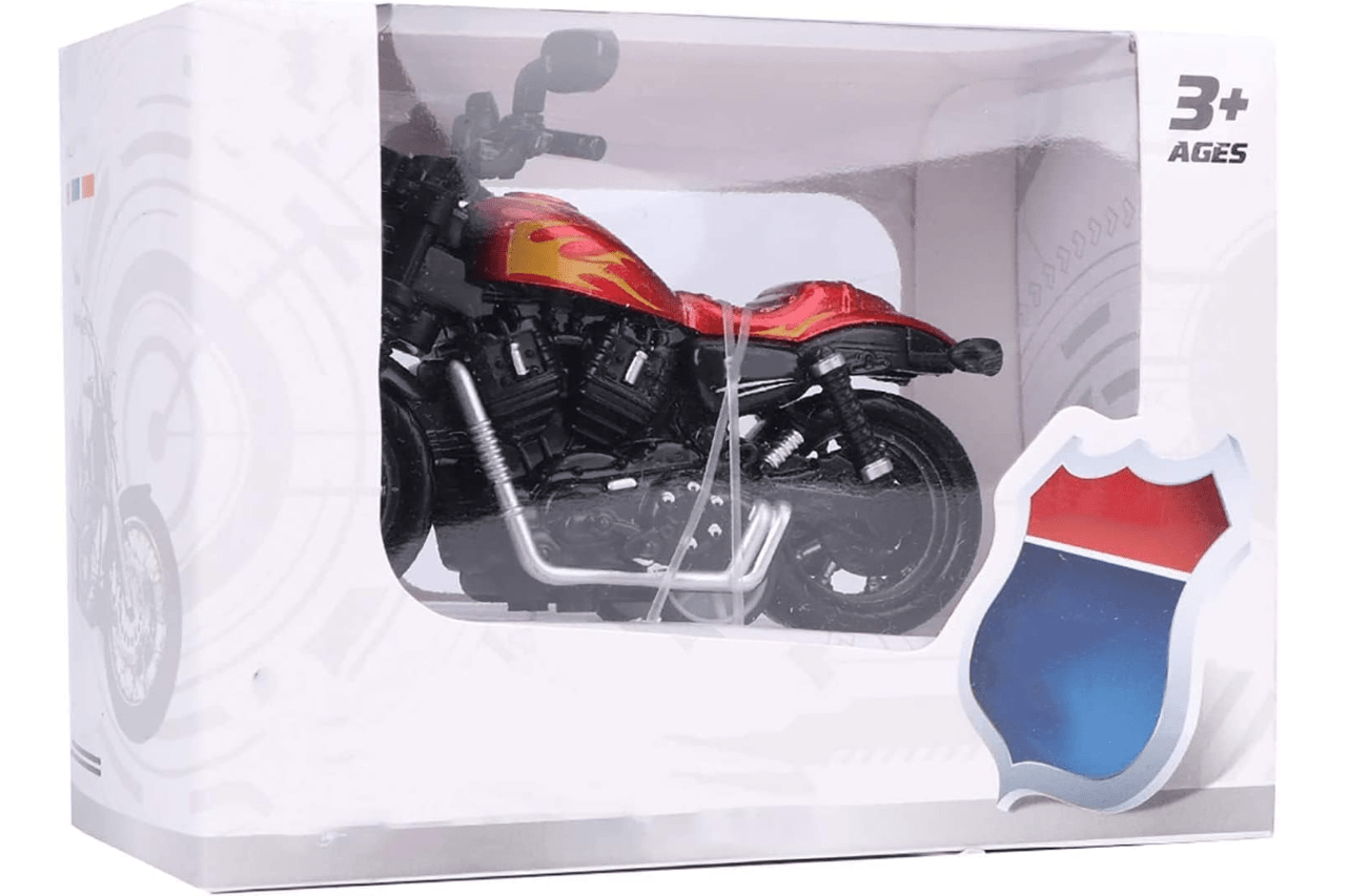 Pullback Alloy Motorcycle 2041A - Colorland Toys
