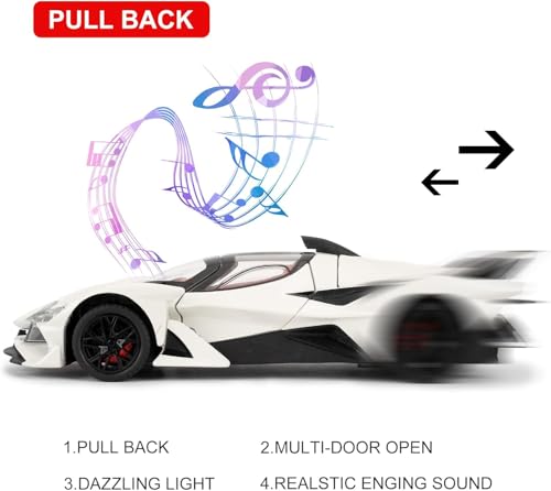 Pullback Apollo Evo Diecast Car — image 6