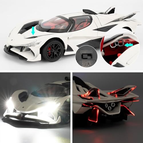 Pullback Apollo Evo Diecast Car — image 1