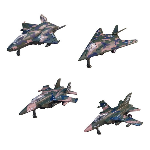 Pullback Die Cast Military Model With Light And Sound 677-13