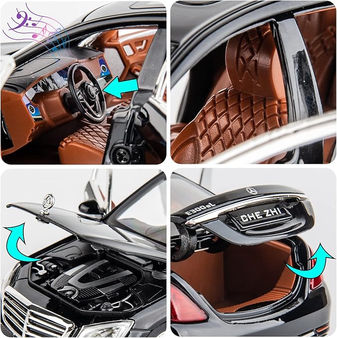 Pullback Diecast Car Benz CZ139A — image 5