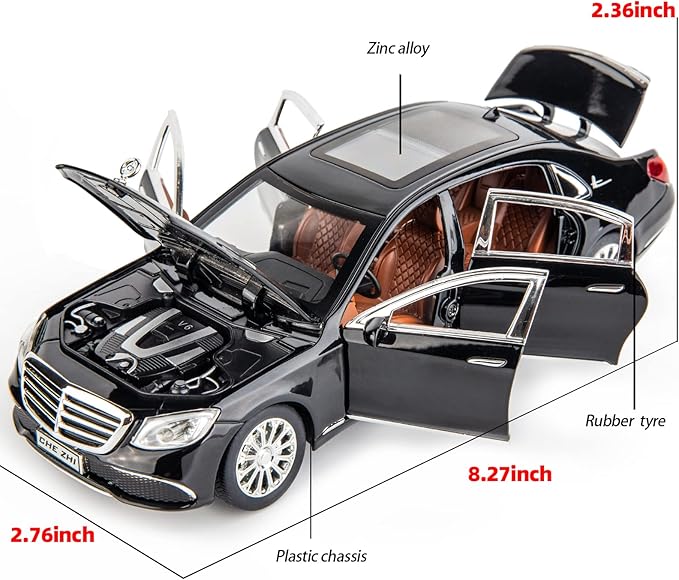 Pullback Diecast Car Benz CZ139A — image 2