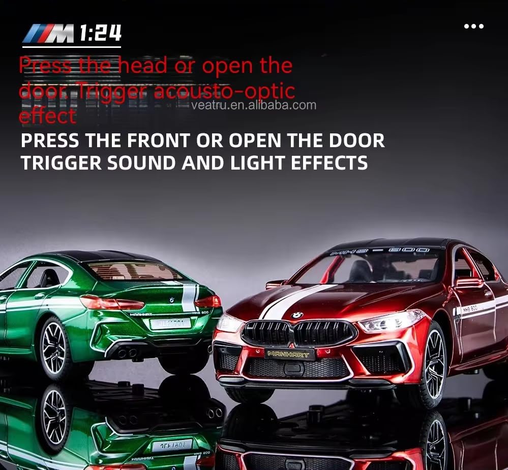 Pullback Diecast Car BMW Manhart M308 - Colorland Toys