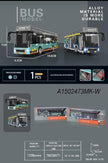 Pullback Diecast Car City and Space Bus YD630A