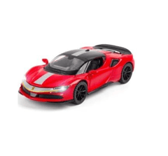 Pullback Diecast Car Ferrari 24122 - Colorland Toys