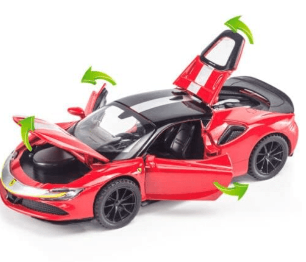 Pullback Diecast Car Ferrari 24122 — image 2