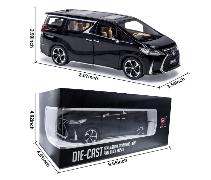 Pullback Diecast Car Lexus CZ119 — image 2