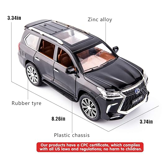Pullback Diecast Car Lexus CZ119A — image 5