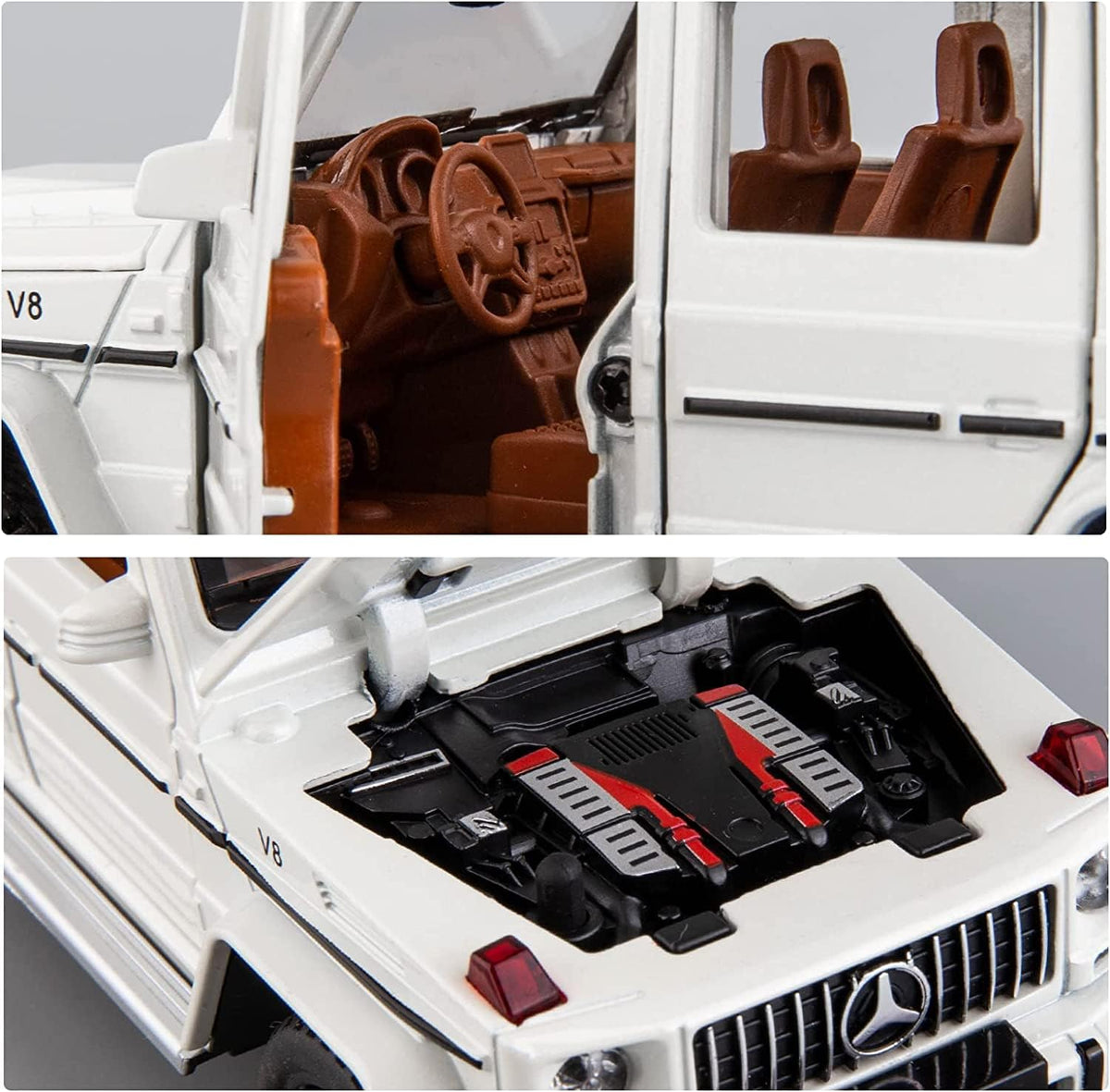 Pullback Diecast Car Mercedez-Benz AMG G63 53522-28A — image 7