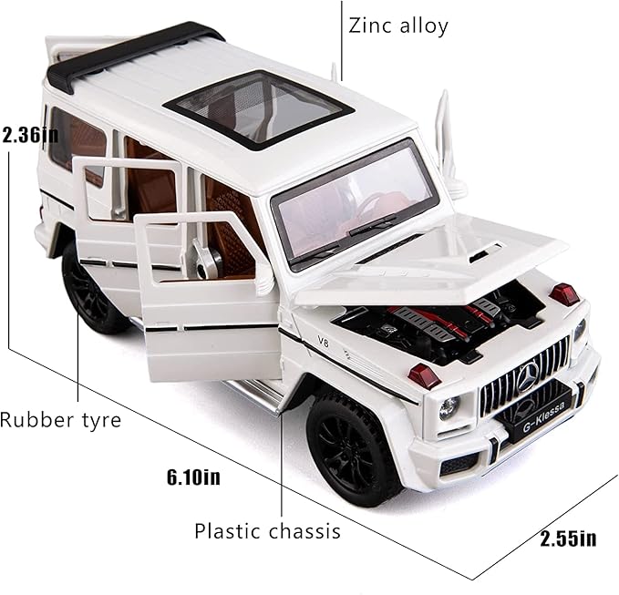 Pullback Diecast Car Mercedez-Benz AMG G63 53522-28A — image 4