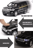 Pullback Diecast Car Toyota Land Cruiser 1:24 Scale